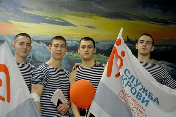 В донорской акции «Дар Отечеству» приняли участие 76 курсантов и преподавателей военного института