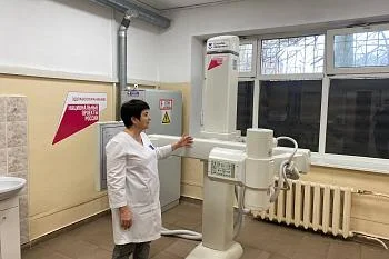 За полгода на новом флюорографе в Городской больнице № 3 принято около десяти тысяч пациентов